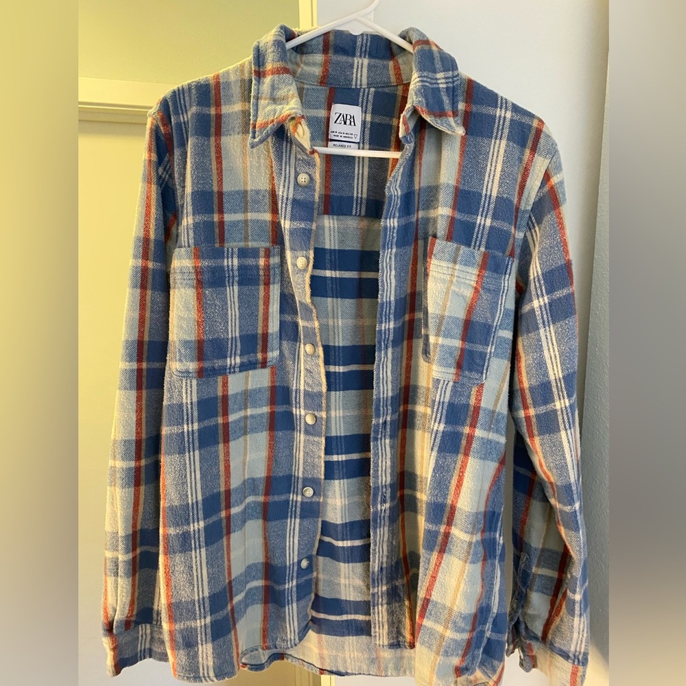 Men’s plaid flannel